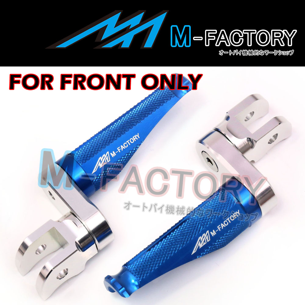 Front CNC Adjustable Foot Pegs For Kawasaki ZX9R ZX-900 NINJA 2000