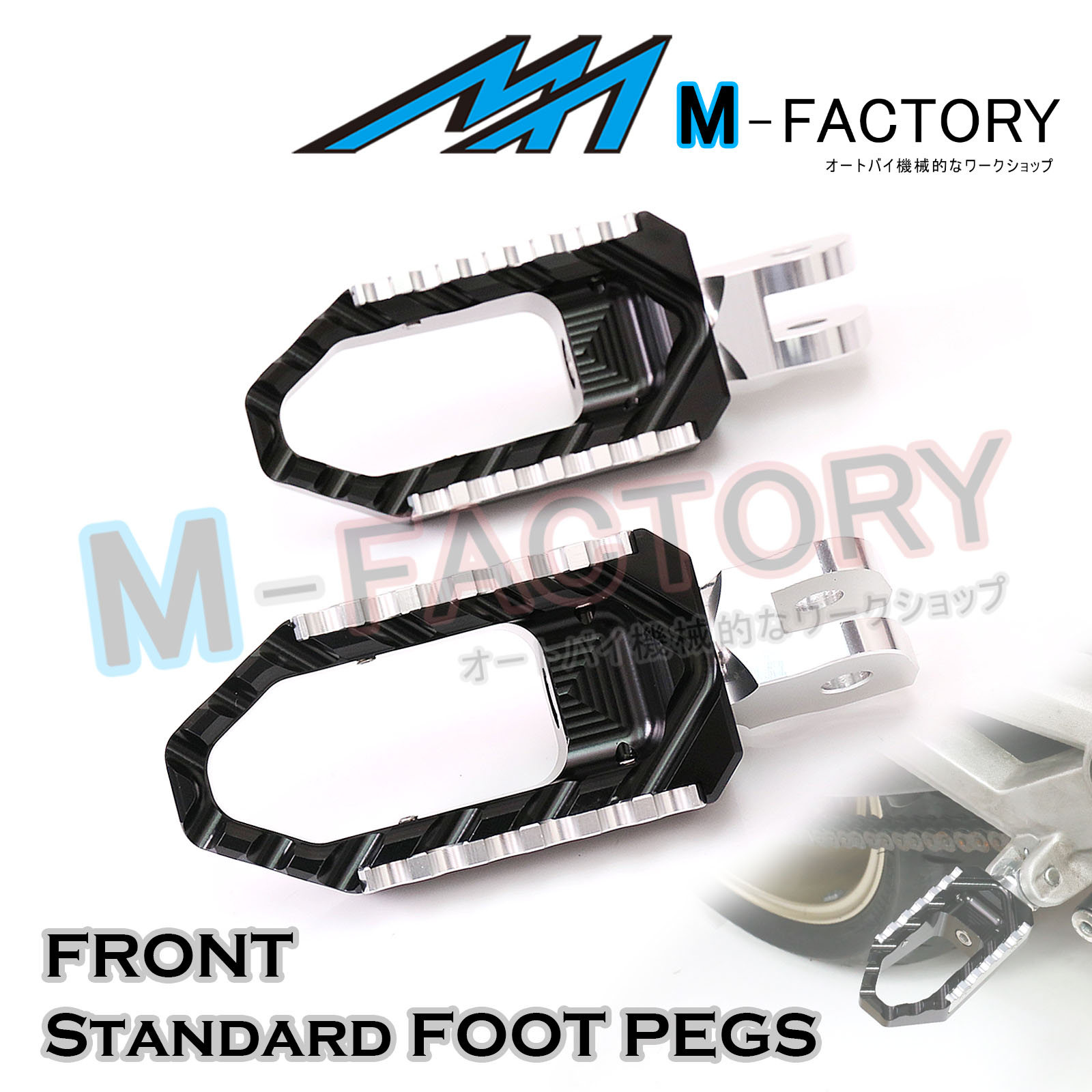 CNC Front Wide Touring Footpegs For Kawasaki ZX-10R Ninja | eBay