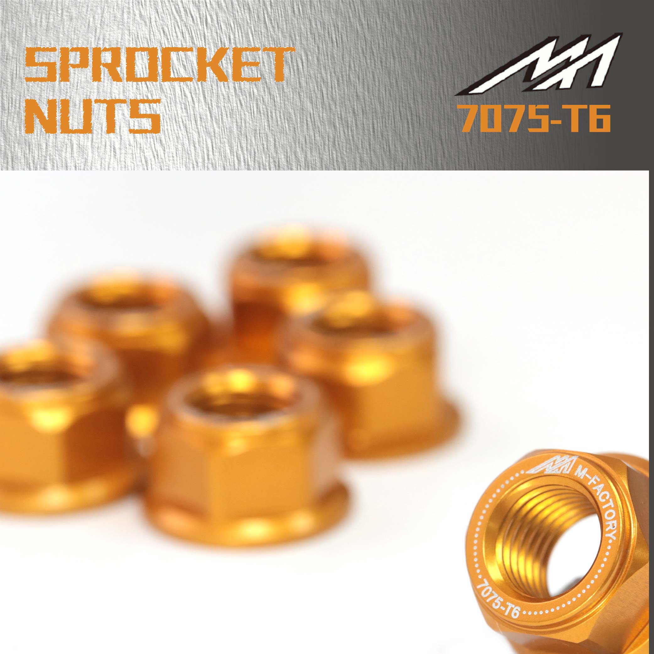 Rear Hex Sprocket Nuts Fit Aprilia NA 850 Mana GT 09+ RSV 1000 4V R - Foto 6 di 7