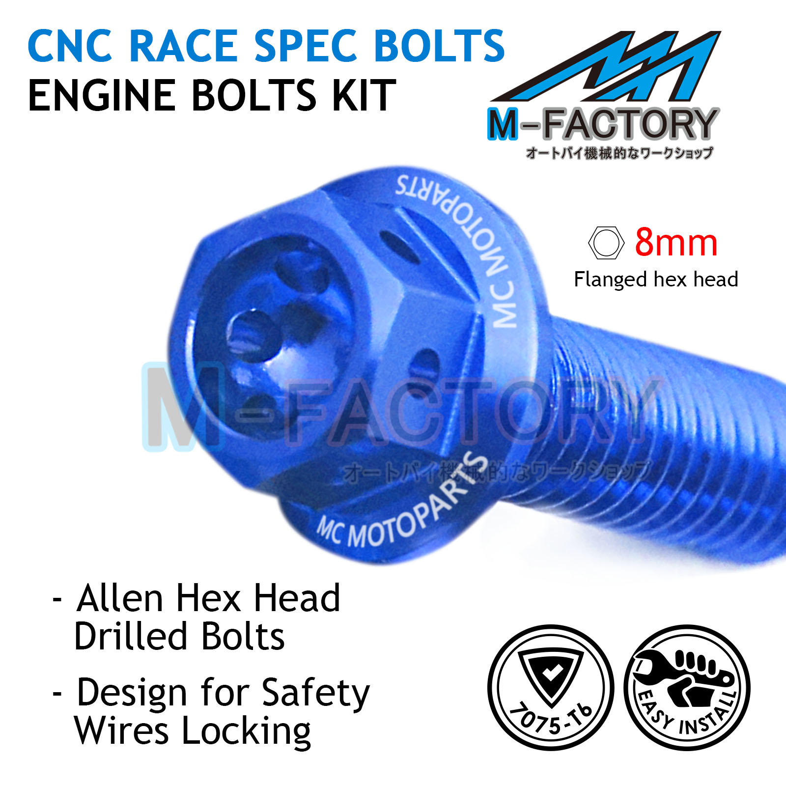 Alternator Crankcase Engine Cover Bolts For Kawasaki ZX-10R 2011-2015 11 12 13 - Foto 8 di 11