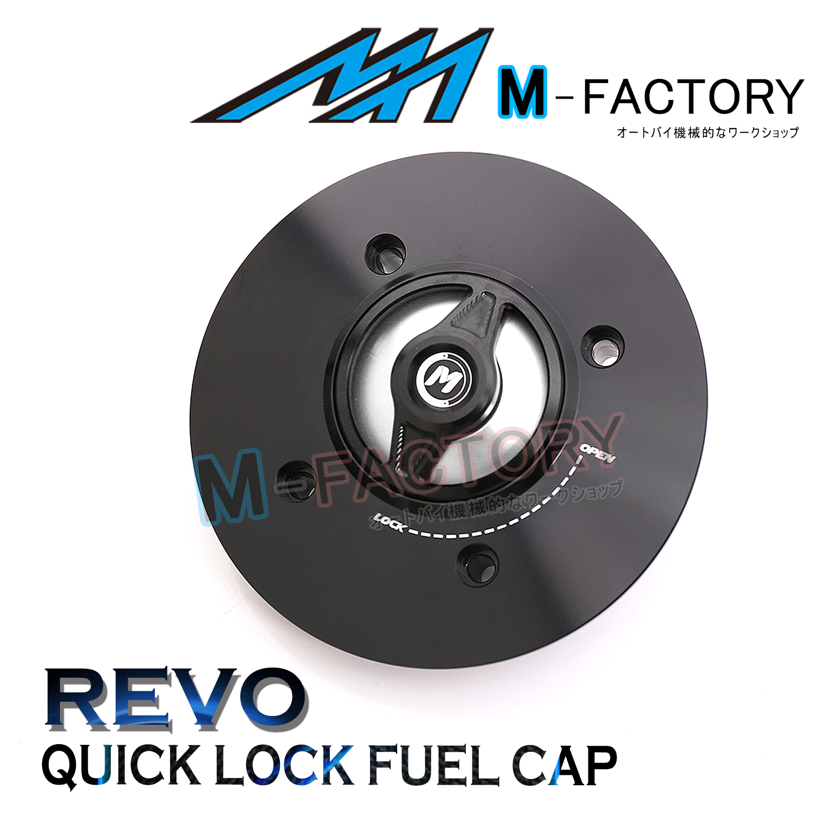 Fit Kawasaki Z900 Z650 VERSYS-X 300 KLE300 REVO Quick Lock Fuel Tank Gas Cap - Foto 13 di 13