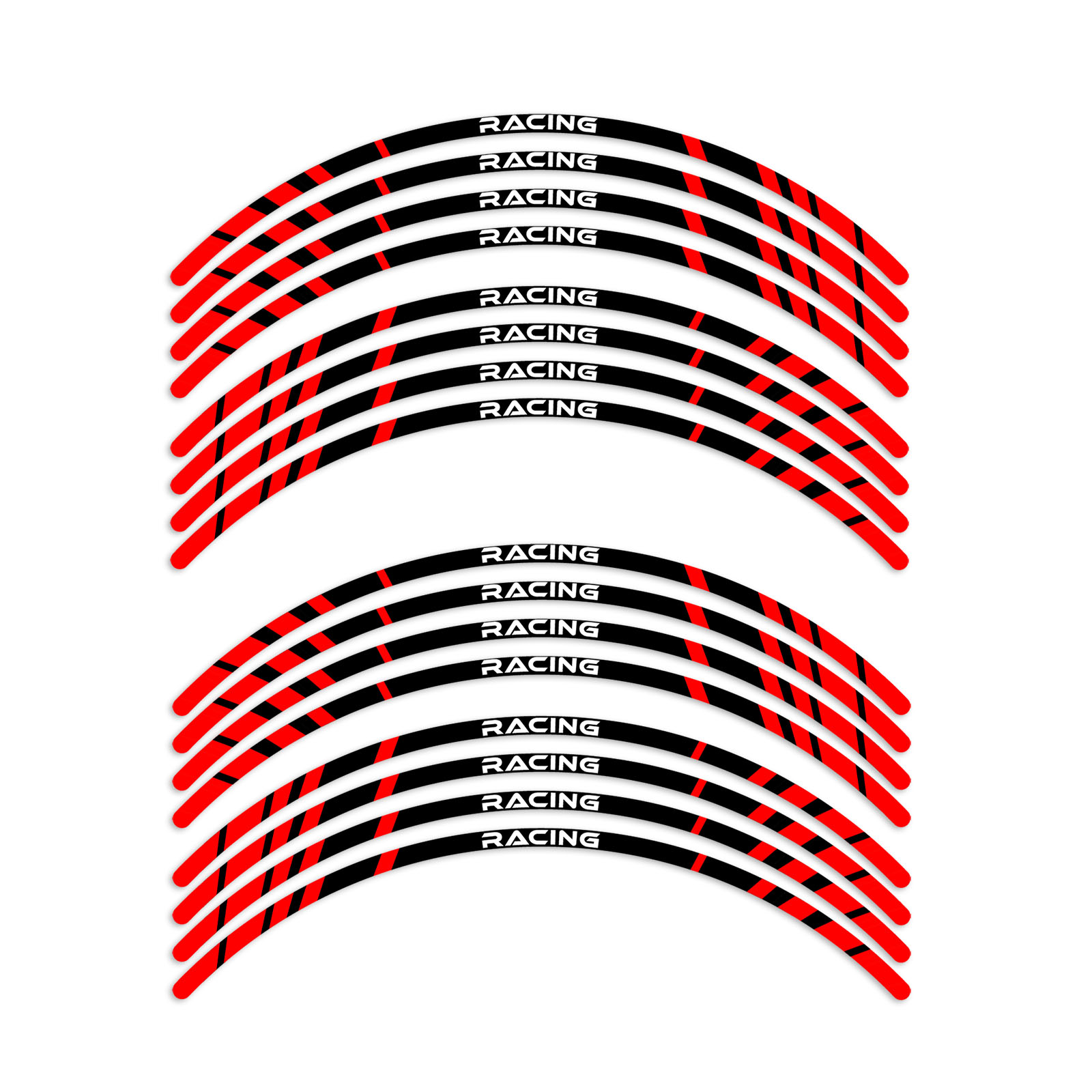 P02B For 2004-2020 Kawasaki Ninja ZX-10R Red Trim Size 17
